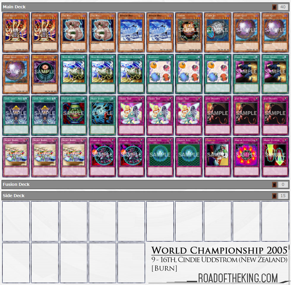 Download Yu Gi Oh World Championship 2005 Road Of The King