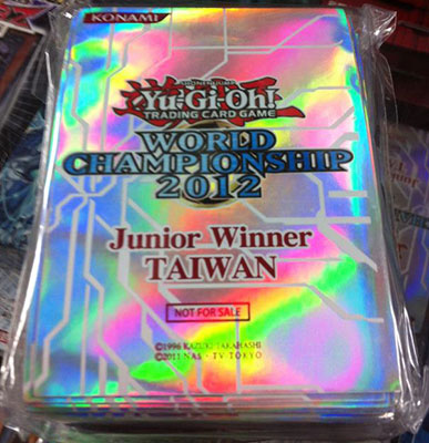 Yu-gi-oh! WCQ New sleeves 2018 World Championship Qualifier