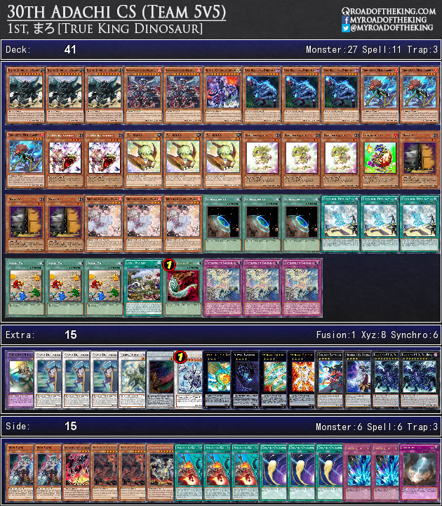 Featured image of post True King Dino Deck List Dinosaurs are a very versatile deck that could fit your budget needs