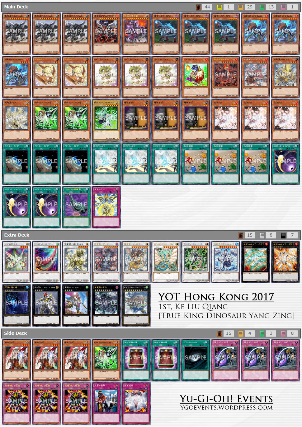 OCG 2017.04 Metagame Report #3 | Road of the King