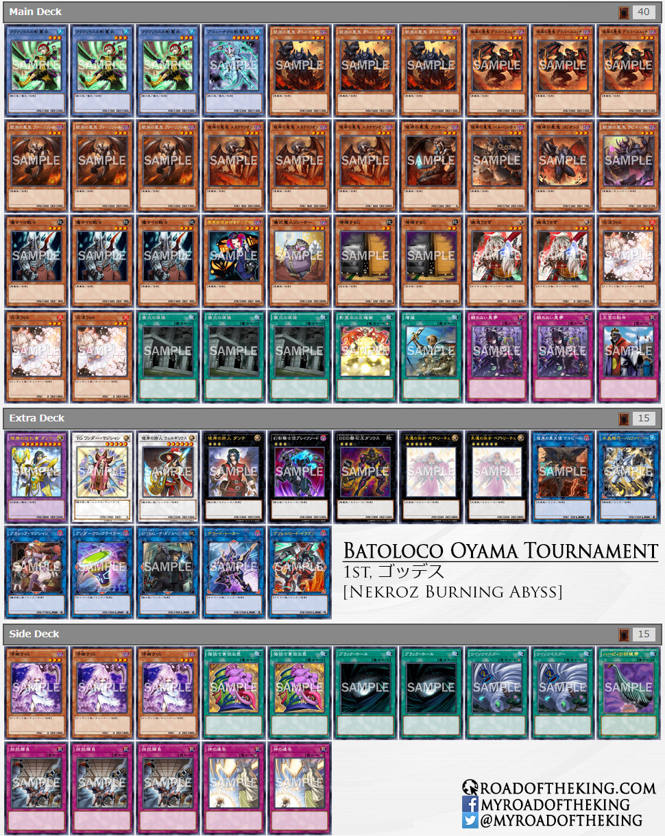 OCG 2015.04 Metagame (1 Apr – 30 Jun 2015)