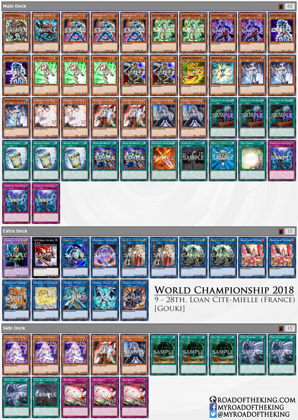 Yu-gi-oh! World Championship 2018 (wcs2018) Lacrado