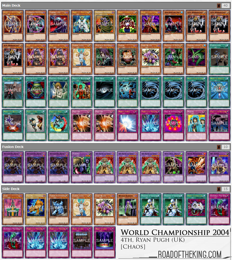 Yu-Gi-Oh! World Championship 2004 | Road of the King