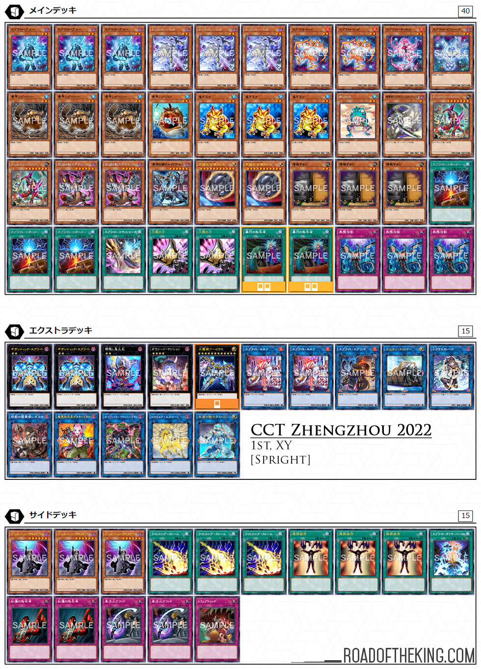 Spright leads! Techs and 1st place DECKLISTS! - TCG Metagame (AUGUST 2022)  