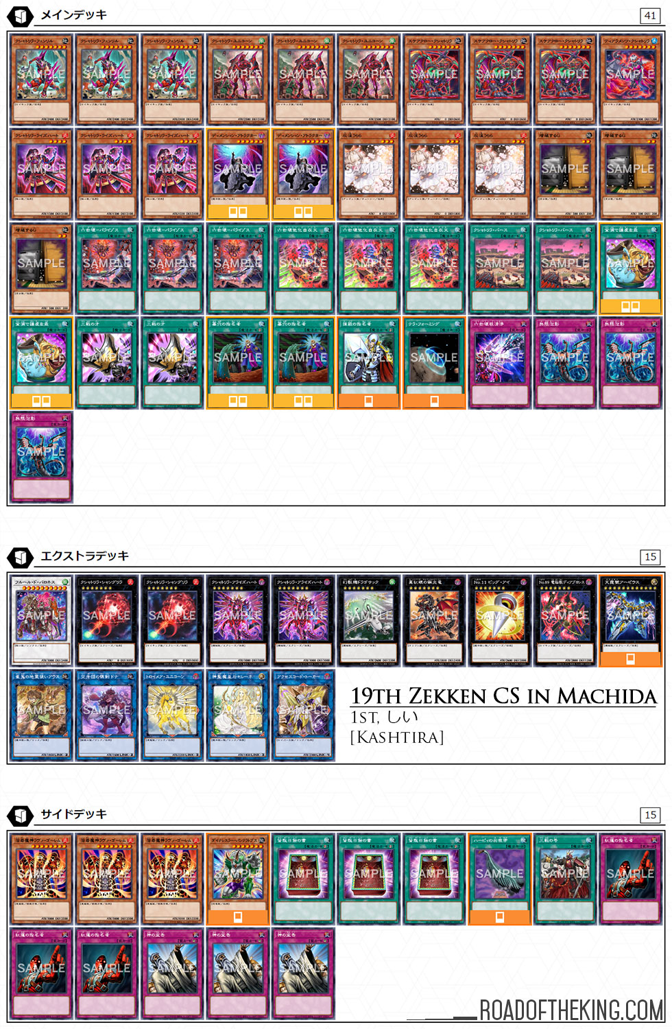 OCG 2022.10 Metagame Report 3 Road of the King