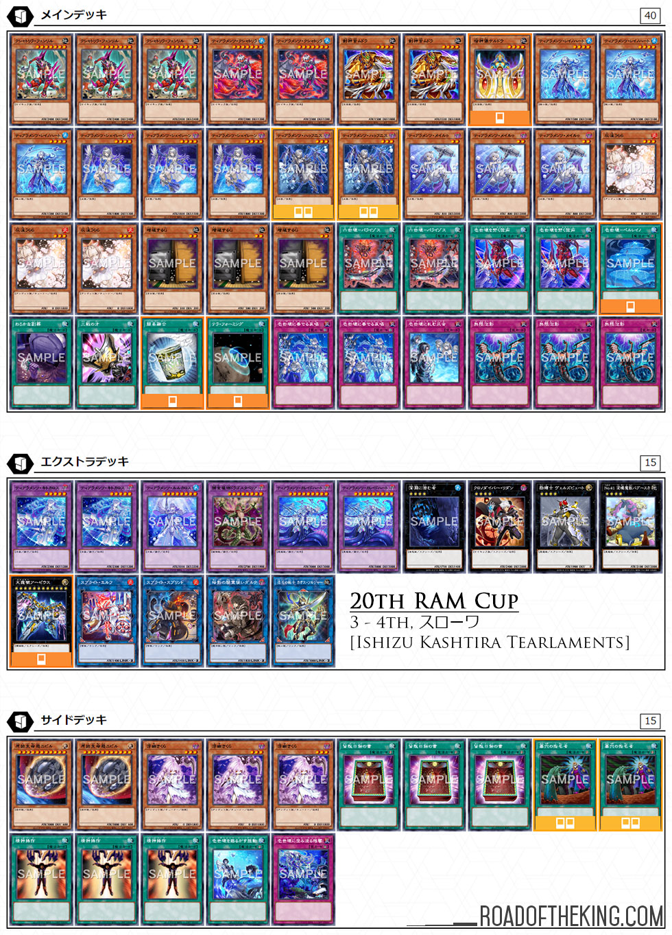 OCG 2022.10 Metagame Report #4, #5 | Road of the King