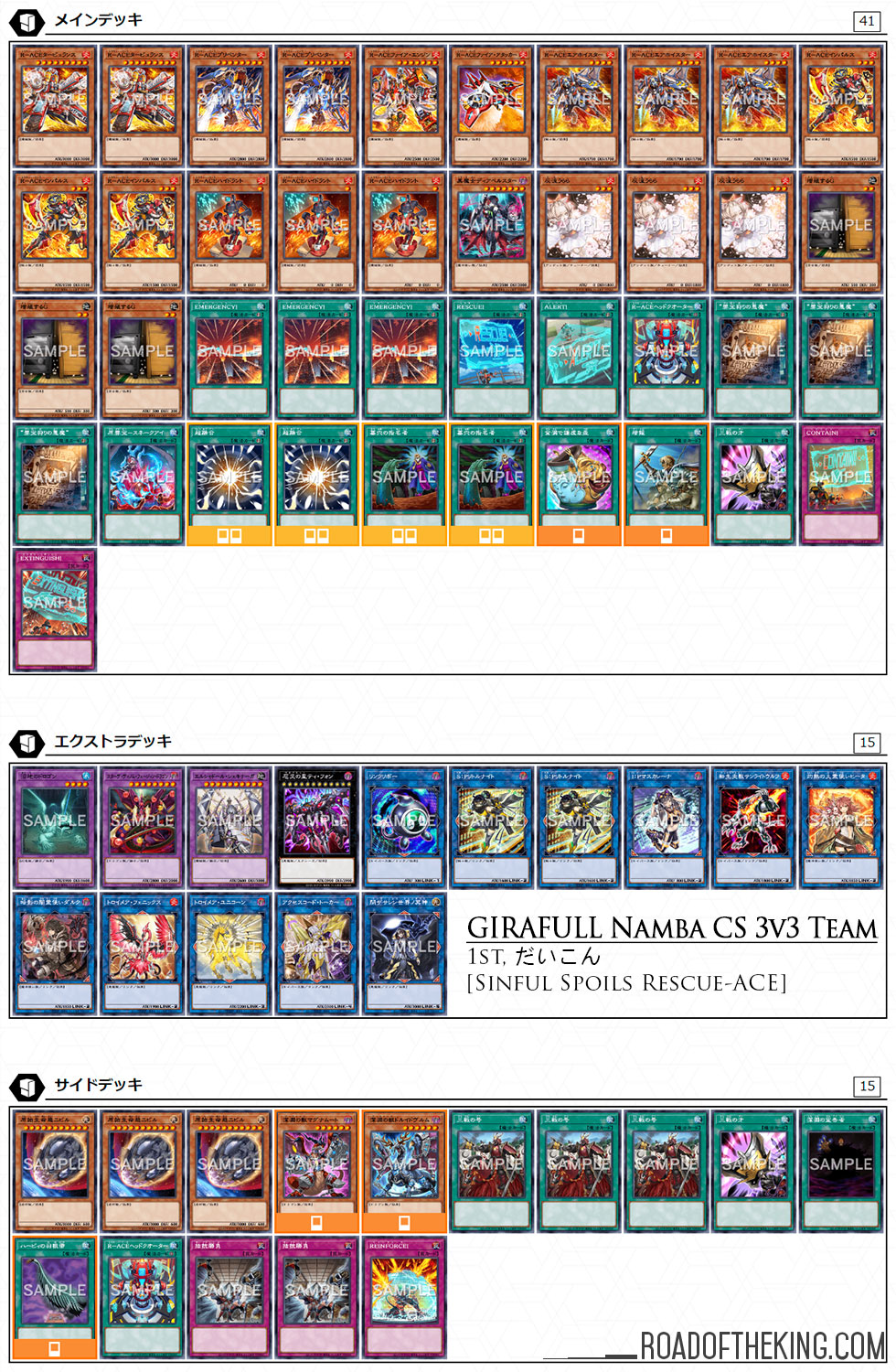 OCG 2023.10 Metagame Report #1, #2